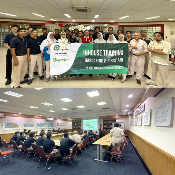 Pelatihan Inhouse Training First Aid PT. EDS Manufacturing Indonesia